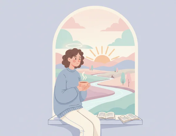 Un adulte pensif regardant par la fenêtre